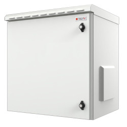 Armadio rack 19'' techly ip55-1260 12u/600x623mm a parete