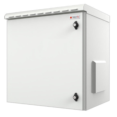 Armadio rack 19'' techly ip55-1660 16u/600x805mm a parete