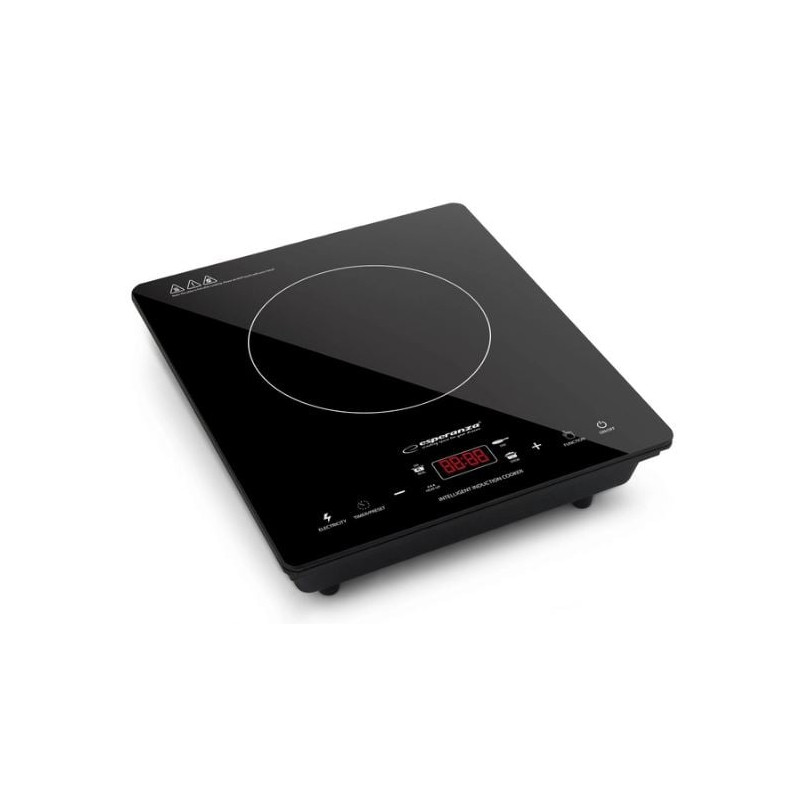 Piano cottura esperanza ekh009 1 zona 2000w nero [ekh009]