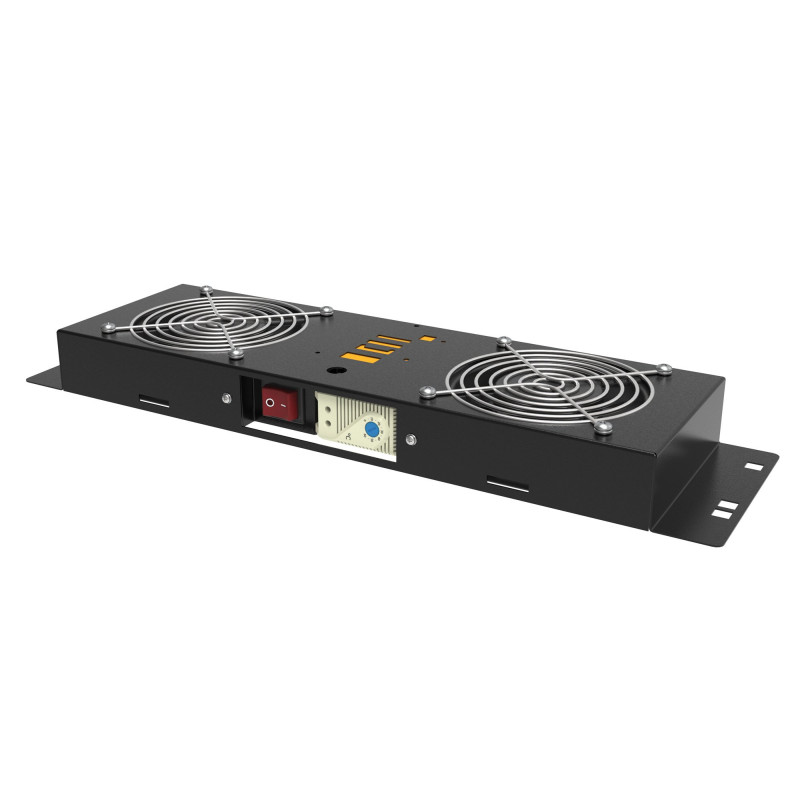 Pannello ventilazione thechly a soffitto per rack 19'' 2