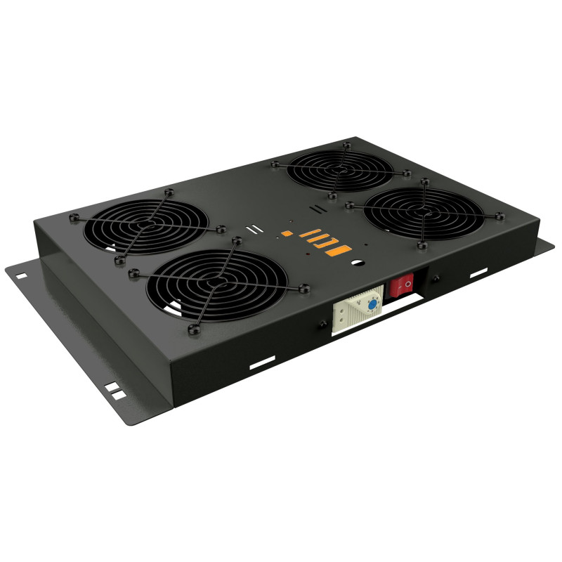 Pannello ventilazione thechly a soffitto per rack 19'' 4