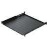 Mensola per rack techly 19'' 650 mm 2u 4-punti nero