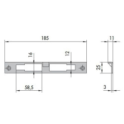 Contropiastra cisa 06035 [06035.00.0]
