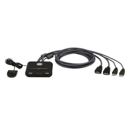 Extender kvm aten cs22hf full hd hdmi nero [14017262]