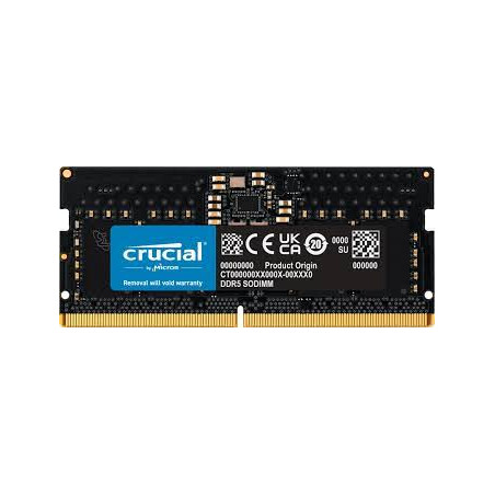 Ram so-dimm ddr5 8gb crucial cl40 1.1v 4800mhz [ct8g48c40s5]