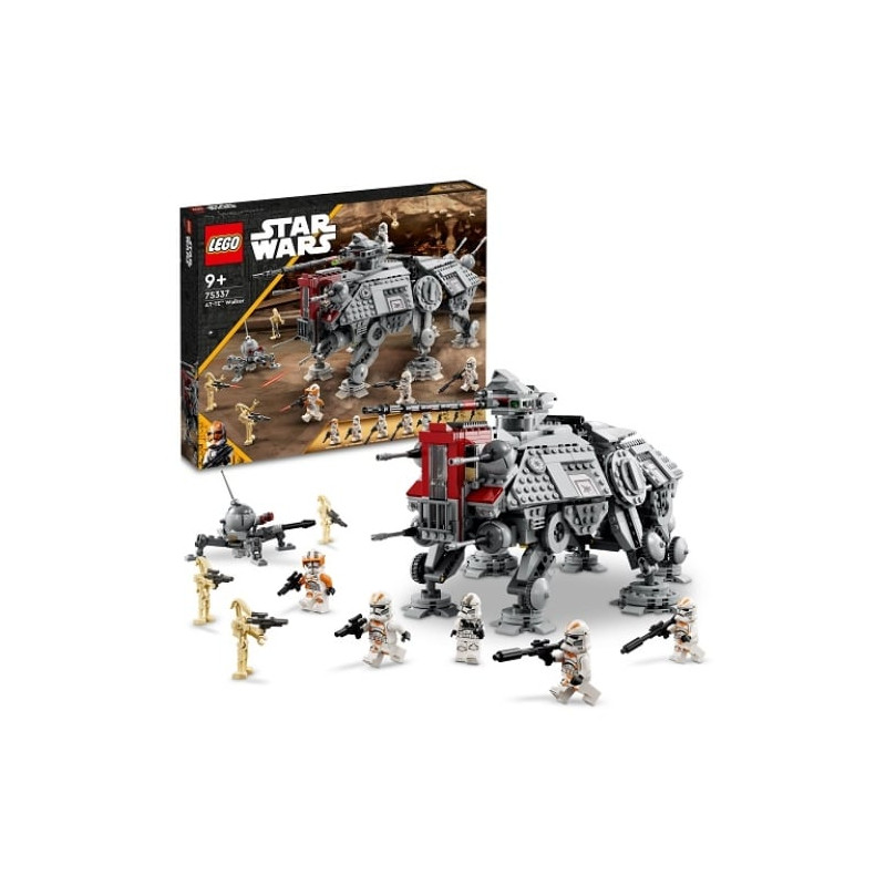 Set da gioco lego star wars at-te walker 8pz [75337]