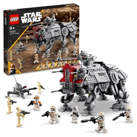 Set da gioco lego star wars at-te walker 8pz [75337]