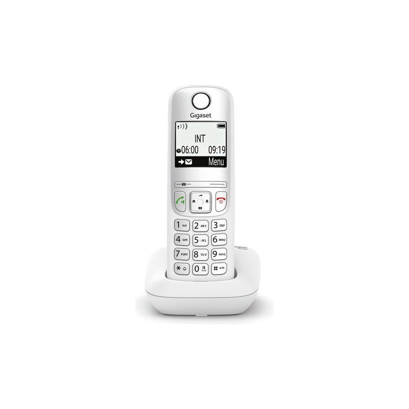 Telefono cordless gigaset as490 nero