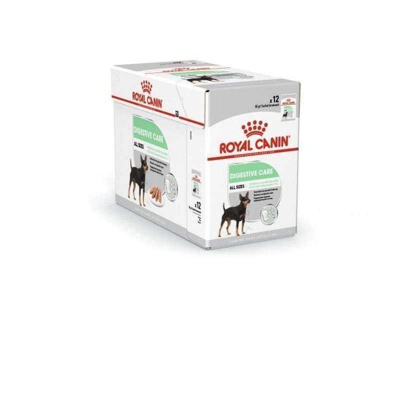 Mangime umido royal canin digestive care mousse per cane 12x85g