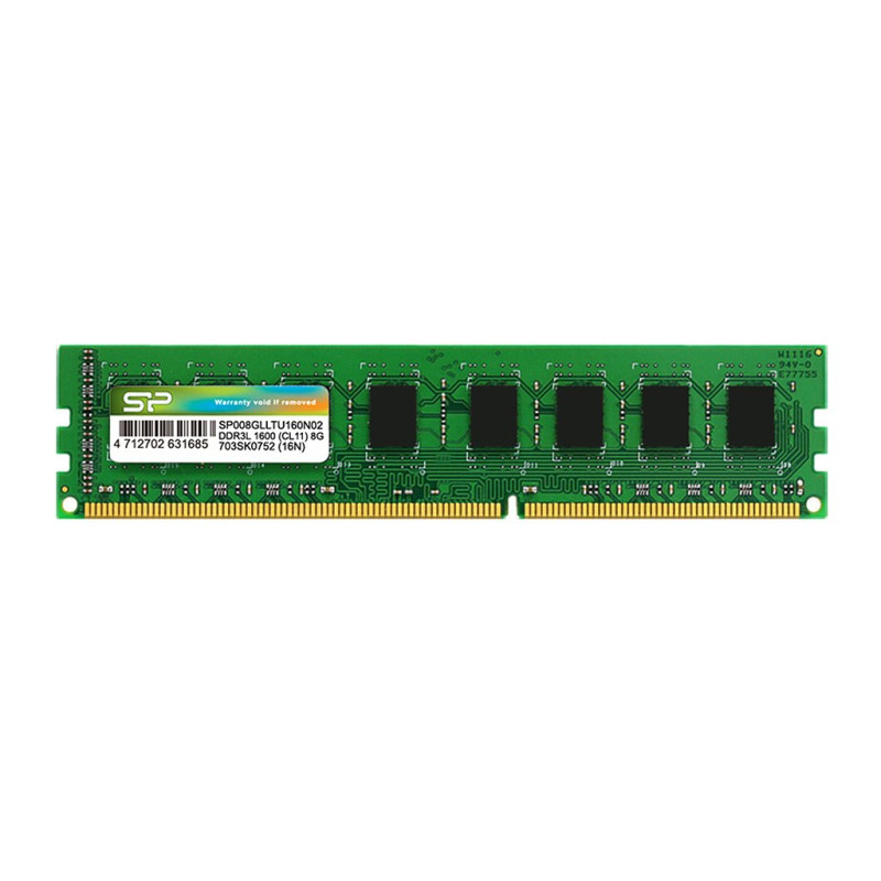 Ram dimm ddr3l 4gb silicon power 1x 4gb 1600mhz [sp004glltu160n02]