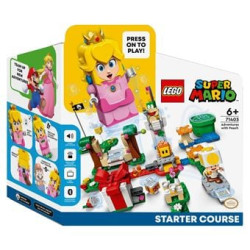 Set da costruzione lego super mario avventure di peach multicolore