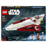 Set da costruzione lego star wars jedi starfighter di obi-wan