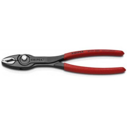 Pinza knipex twingrip 82 01 200 per pompa dell'acqua rosso/grigio