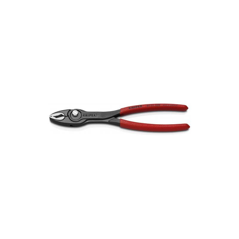 Pinza knipex twingrip 82 01 200 per pompa dell'acqua rosso/grigio