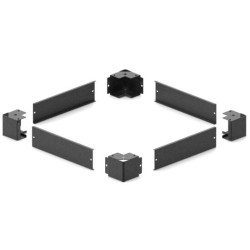 Kit zoccolo itrack armadi 800 x 1000mm per armadi rack a pavimento