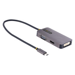 Adattatore usb startech.com multiporta da usb-c a hdmi/vga 4k