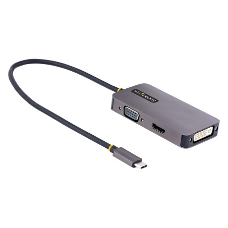 Adattatore usb startech.com multiporta da usb-c a hdmi/vga 4k