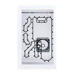 Piastra watercooling stealkey customs per lian li o11d mk2 d5 acrilico