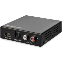 Estrattore audio startech.com hdmi/rca/toslink 4k 60hz nero