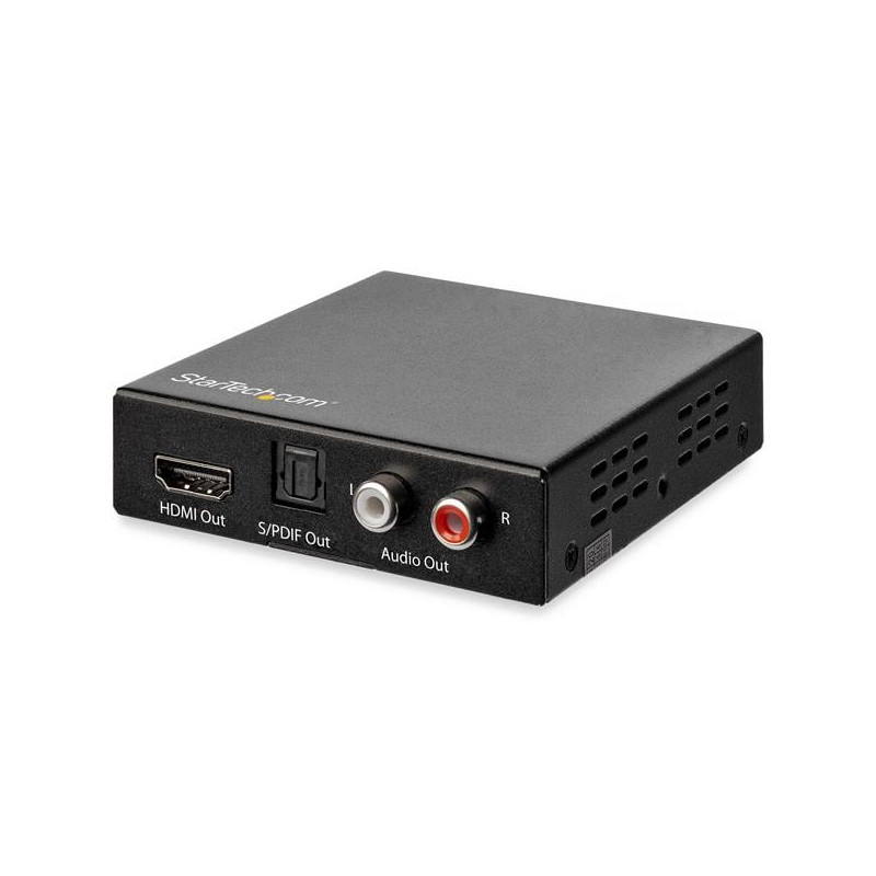 Estrattore audio startech.com hdmi/rca/toslink 4k 60hz nero