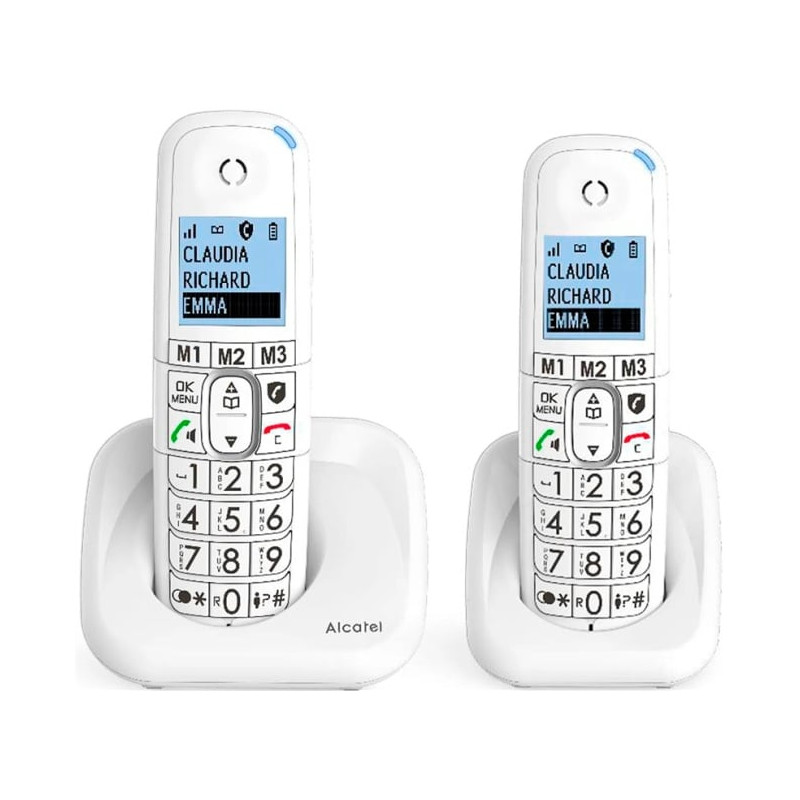Telefono fisso alcatel xl785 duo bianco [atl1423266]