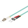 Cavo in fibra ottica wp europe patch 2fo om3 lcd/2st aqua 1m [wpc-fp3-5lcst-010]