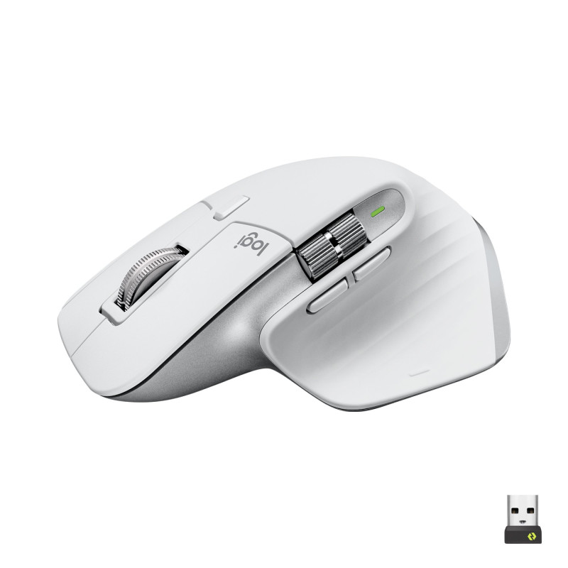 Mouse logitech mx master 3s argento-bianco [910-006560]