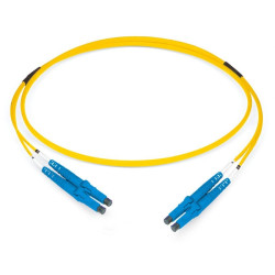 Cavo in fibra ottica datwyler patch 2fo os2 lcd/lcd giallo 1m [423311]