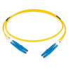 Cavo in fibra ottica datwyler patch 2fo os2 lcd/lcd giallo 1m [423311]