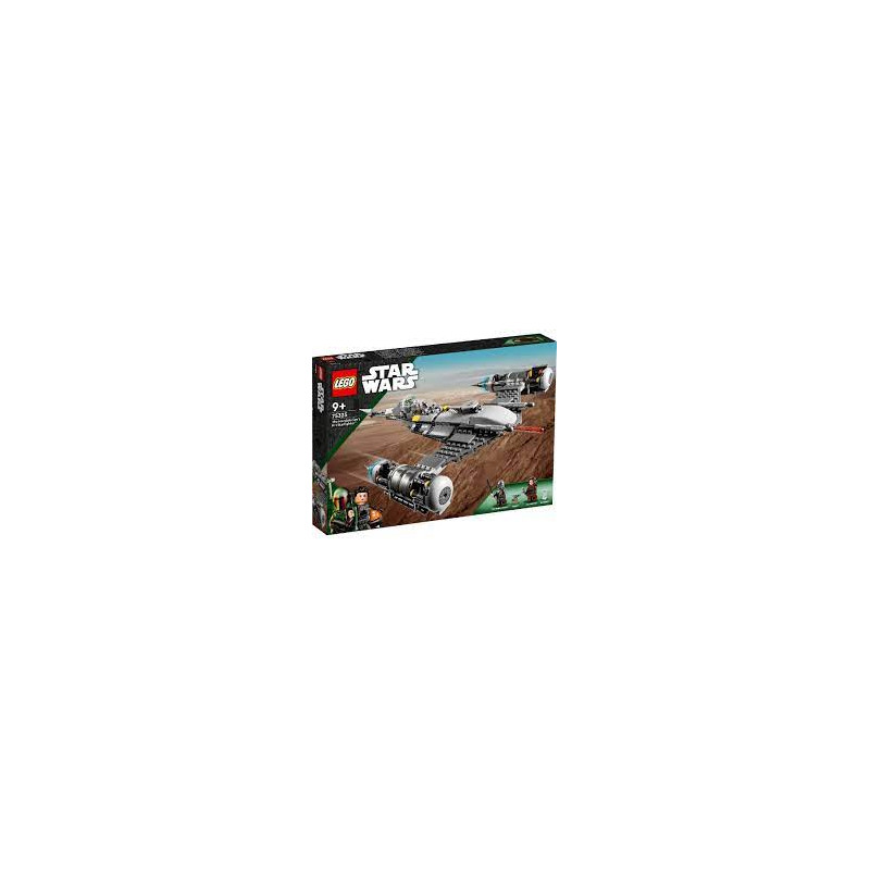 Set da gioco lego star wars - il combattente mandalorian n-1