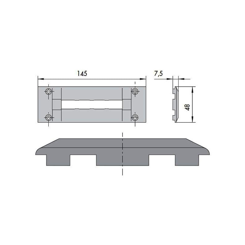 Contropiastra serrature cisa 06277140 [06277.14.0]