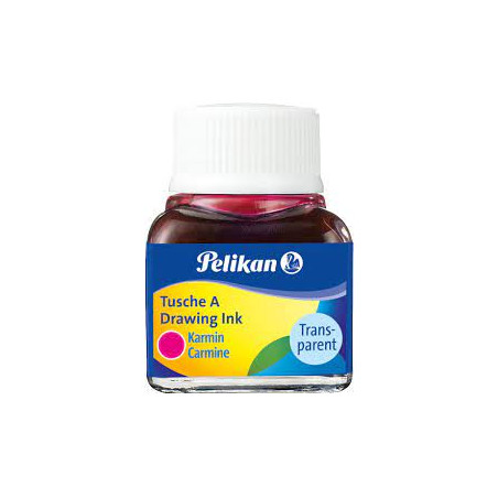 Inchiostro di china pelikan 523-2 10ml carminio [201517]