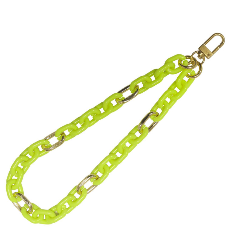 Catena da polso celly jewel chain fluo giallo [jewelchainylf]