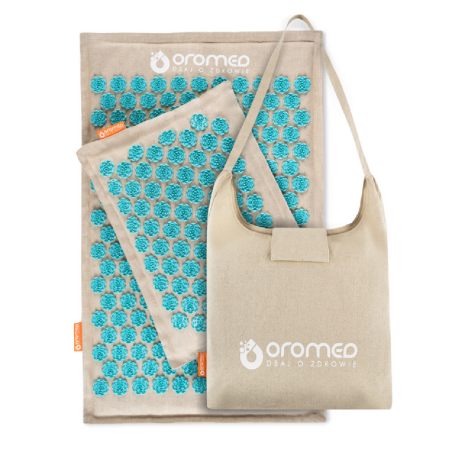 Tappetino per agopressione oromed oro-health grigio [oro-health