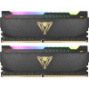 Ram dimm ddr4 16gb patriot viper steel (2x 8gb) 3200mhz rgb [pvsr416g320c6k]