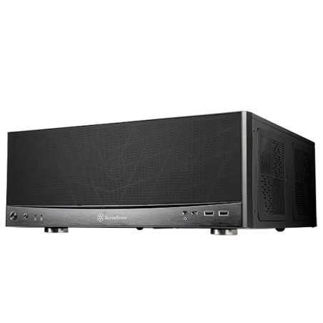 Case silverstone gd11 htpc atx/matx nero [sst-gd11b]