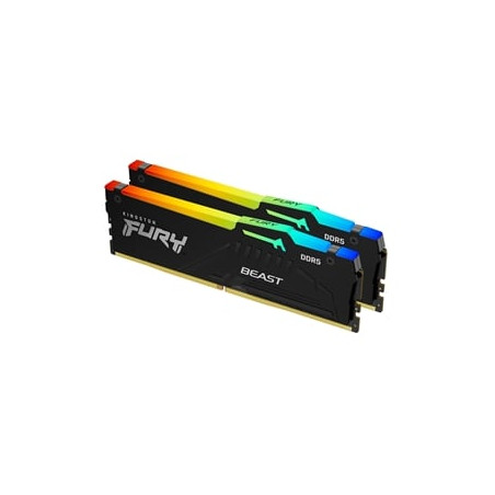 Ram dimm ddr5 16gb kingston fury beast 5600mhz [kf556c40bbak2-16]