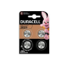 Confezione 4 batterie duracell blister cr2025 litio a bottone [119345]