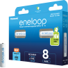 Set batterie panasonic eneloop 8x aaa da 800mah ni-mh [bk-4mcde/8be]