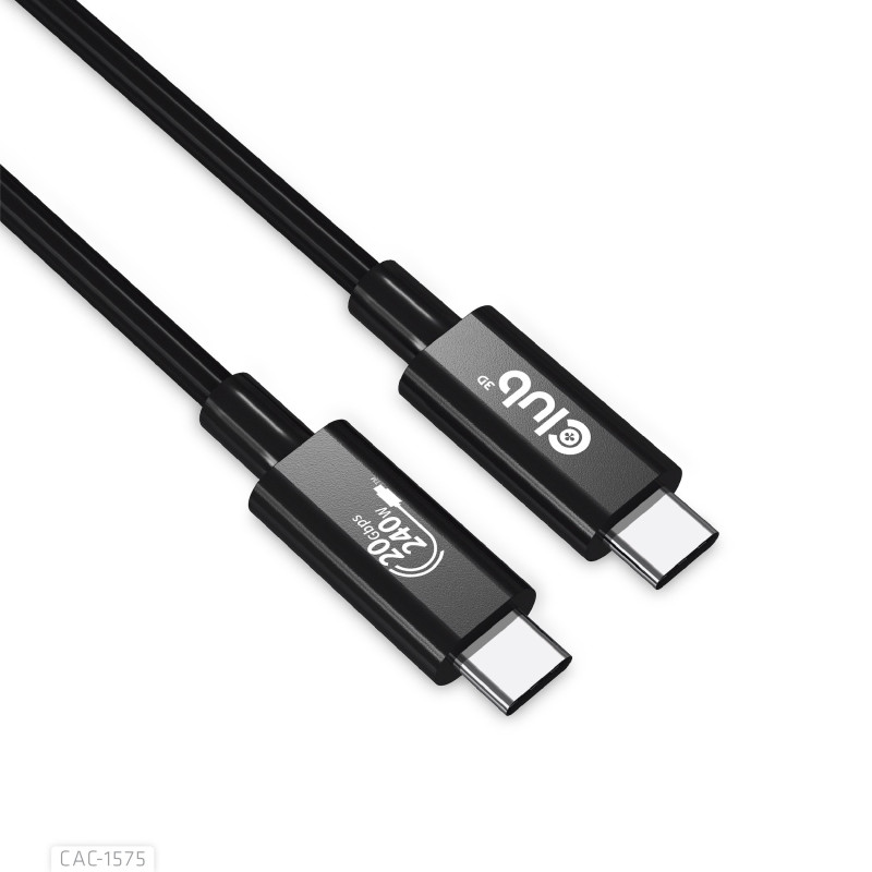 Cavo club 3d usb4 tipo c 2m [cac-1575]