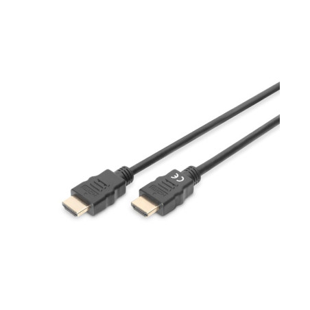 Cavo di collegamento digitus hdmi m/m 2m nero [db-330123-020-s]