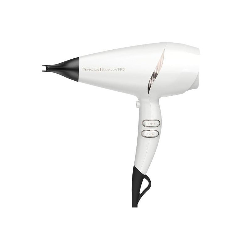 Asciugacapelli remington supercare pro 2200w nero/bianco