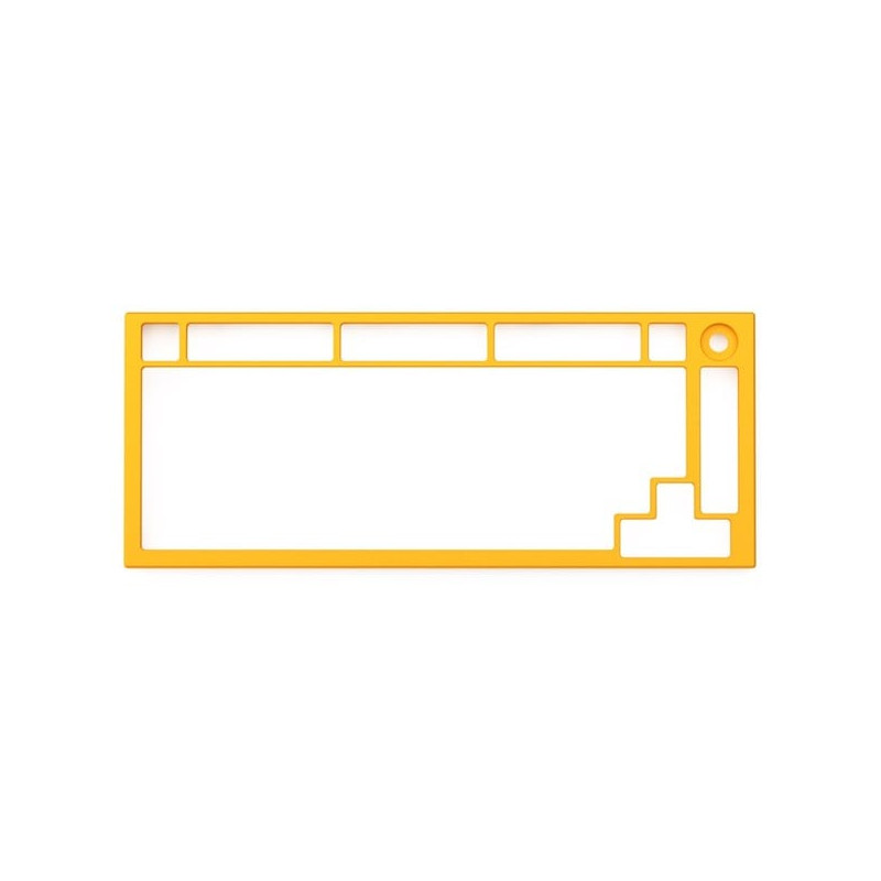 Cornice superiore glorious gmmk pro 350x345x370mm giallo dorato [glo-acc-p75-tf-gy]