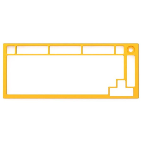 Cornice superiore glorious gmmk pro 350x345x370mm giallo dorato [glo-acc-p75-tf-gy]