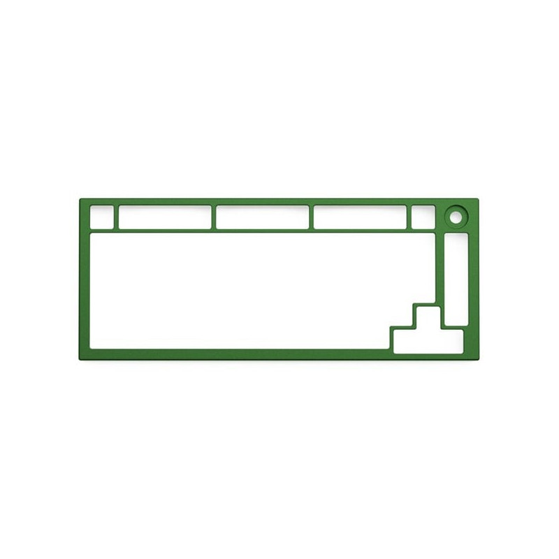 Cornice superiore glorious gmmk pro 350x345x370mm verde bosco [glo-acc-p75-tf-fg]