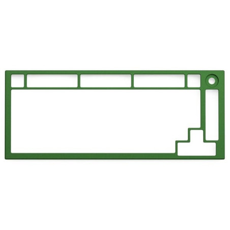 Cornice superiore glorious gmmk pro 350x345x370mm verde bosco [glo-acc-p75-tf-fg]