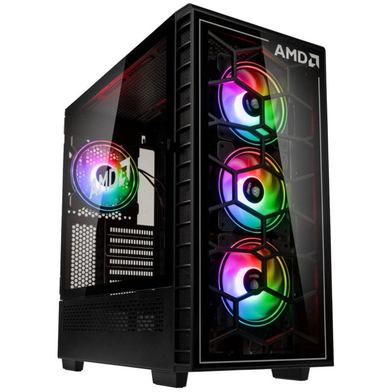 Case kolink observatory y amd se argb midi tower nero [observatory