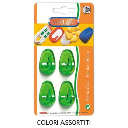 Ganci casalinghi eliplast ovale piccolo pz. 4 2/4 [eliplast]