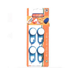 Ganci casalinghi eliplast pb 4pz 3.6cm verde [eliplast]