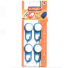 Ganci casalinghi eliplast pb 4pz 3.6cm verde [eliplast]